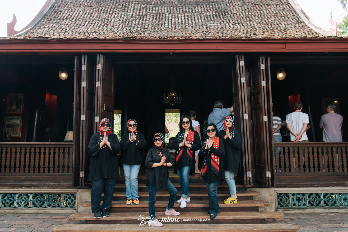 Jim Thompson House and Wat Phra Kaew Friends Trip in Bangkok