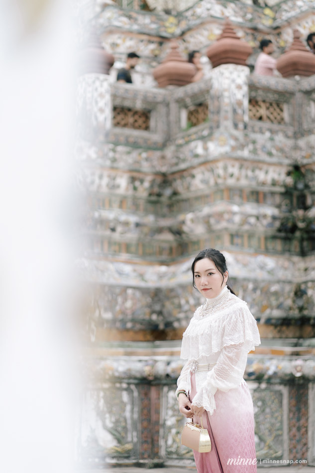 Wat Arun and China Town Bangkok Portrait Couple Photoshoot