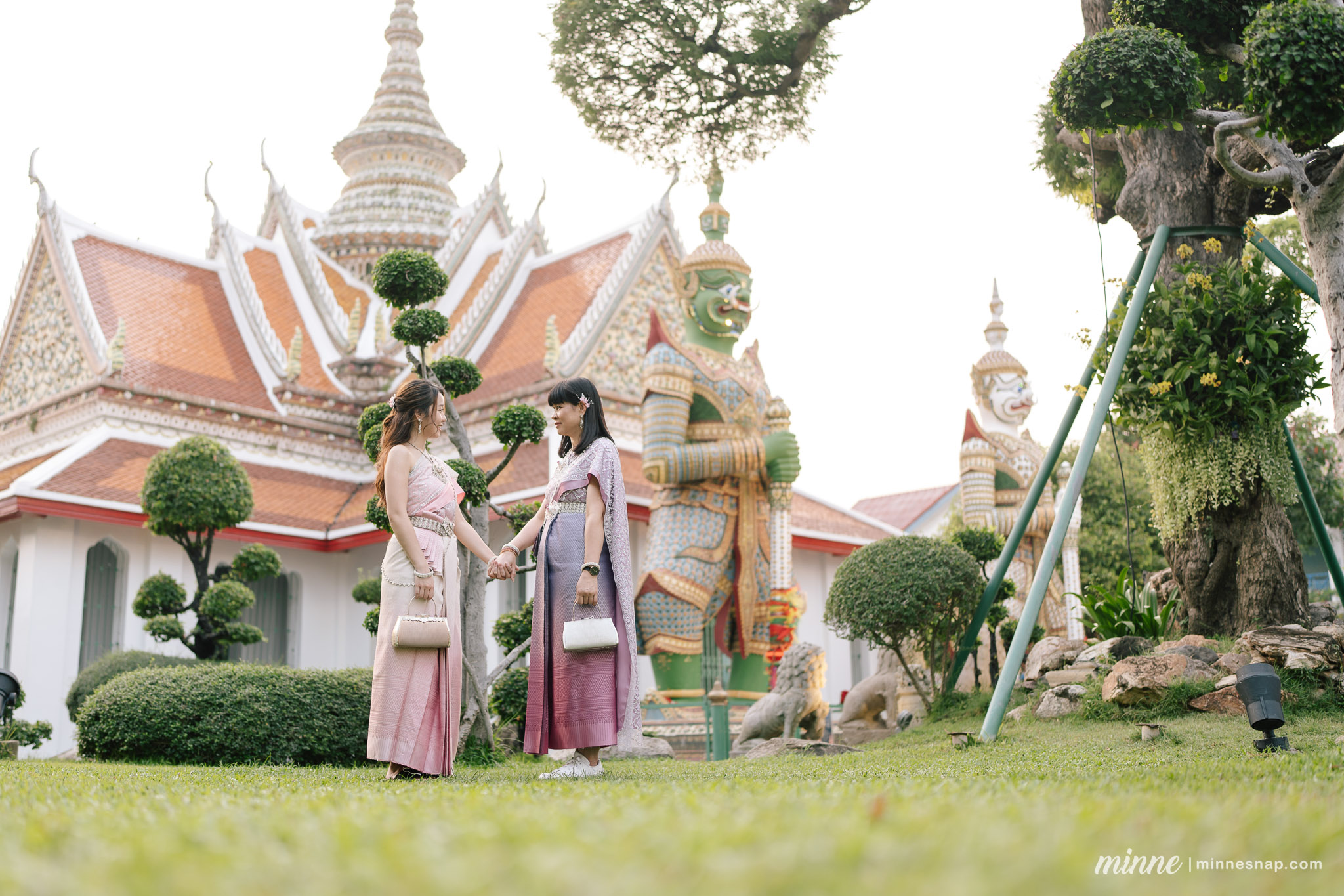 Sense Of Thai - Thai Costume Dress photoshoot at Wat Arun