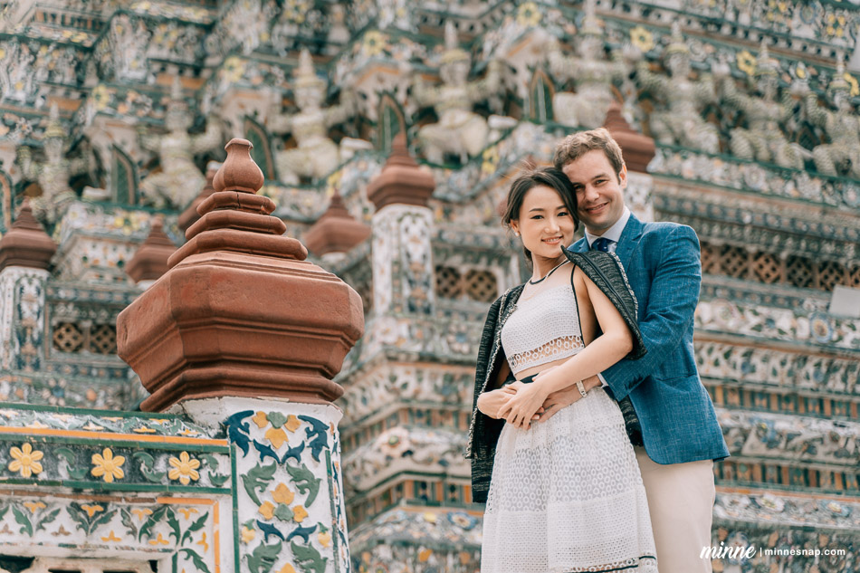 Mandarin Oriental Bangkok and Wat Arun Wedding
