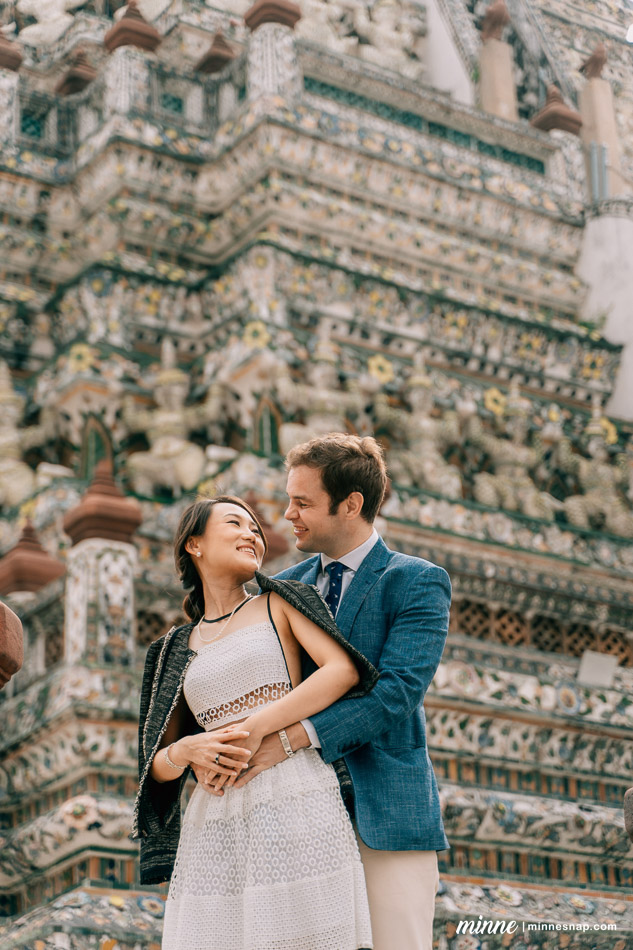 Mandarin Oriental Bangkok and Wat Arun Wedding