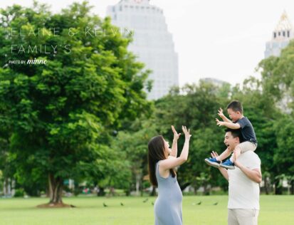 bangkok maternity pregnancy photoshoot lumpini park