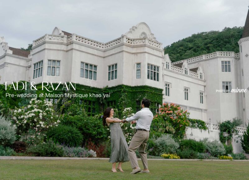 maison mystique pre wedding fadi razan thailand